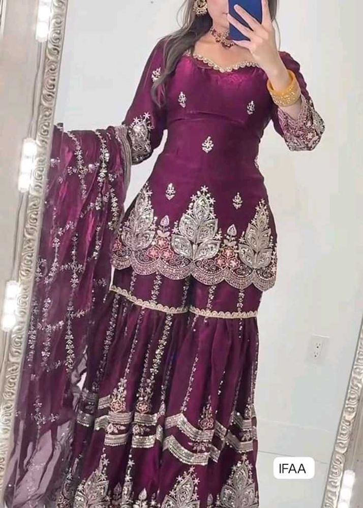 Elegant Embroidered Kurta Set