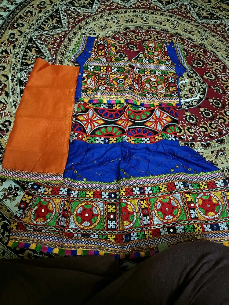 Vibrant Embroidered Lehenga Choli Set