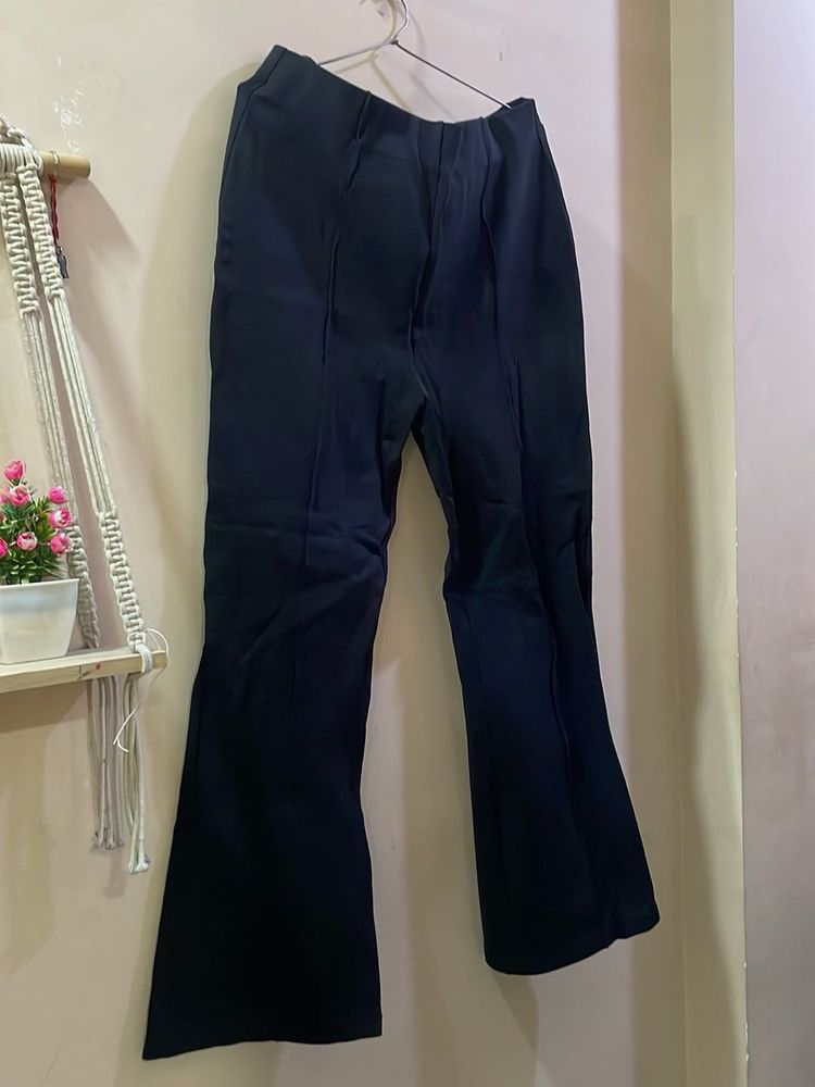 Black Flared Pants