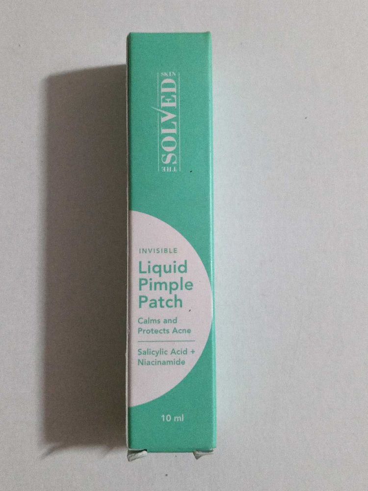 The SOLVED Liquid Pimple Patch
