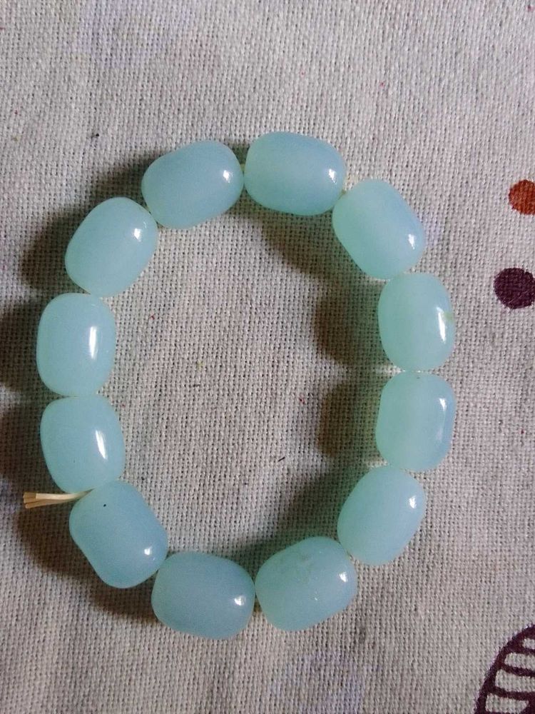 Light Blue Beaded Bracelet