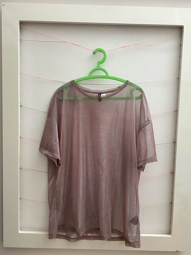 H&amp;M Sheer Pink Over Top