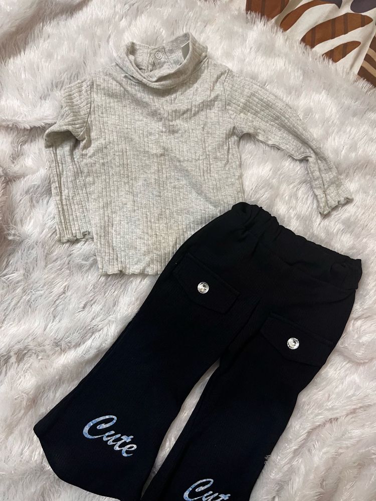 Cute Girls' Outfit Set