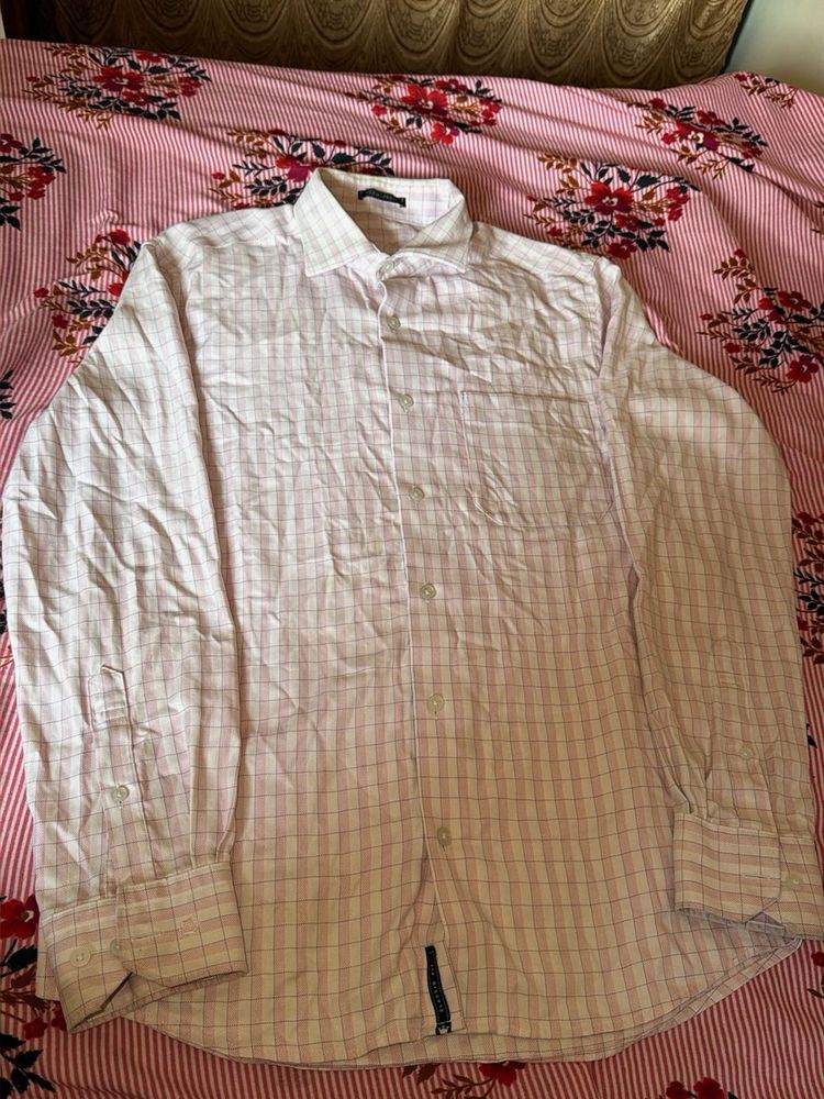 Men's Classic Checkered Dress Shirt