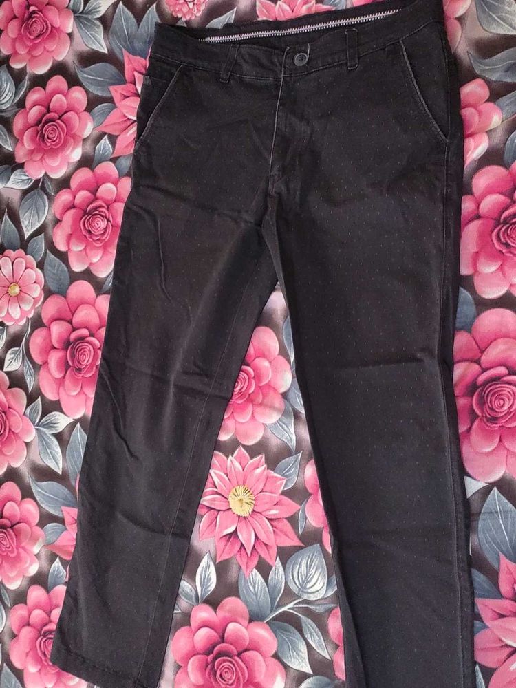 Stylish Black Polka Dot Pants