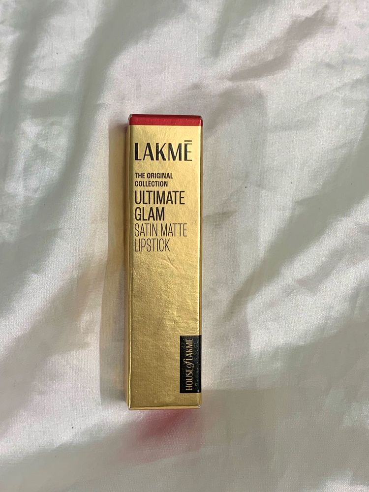 Lakme Ultimate Glam Satin Matte Lipstick