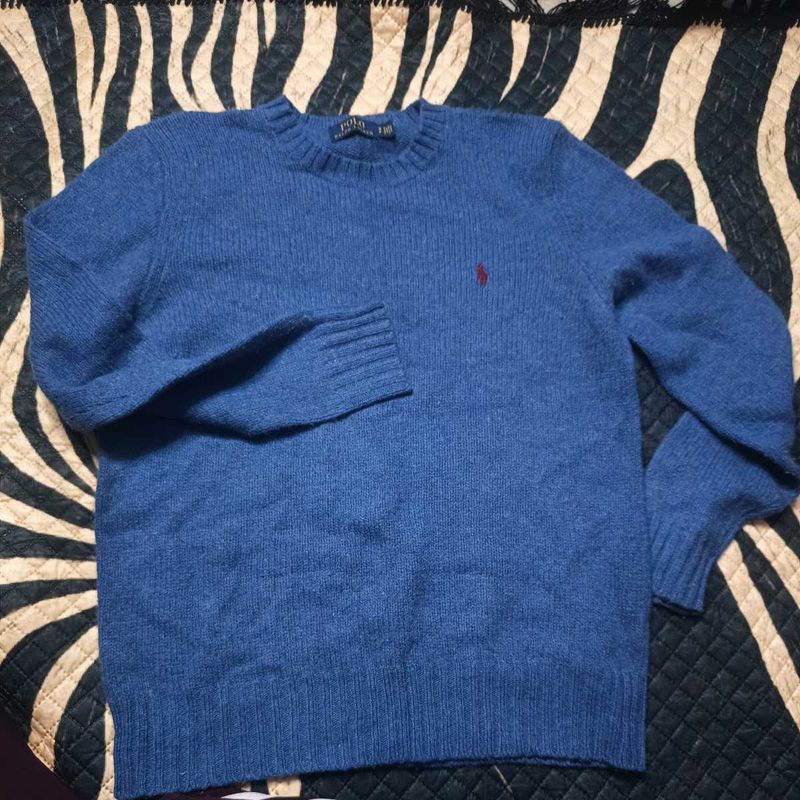 Ralph Lauren Blue Knit Sweater
