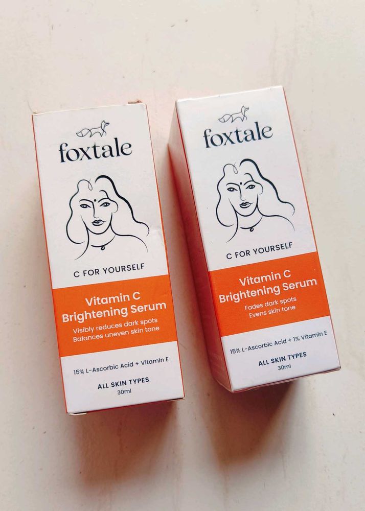 Combo of 2 Foxtale Vitamin C Brightening Serum