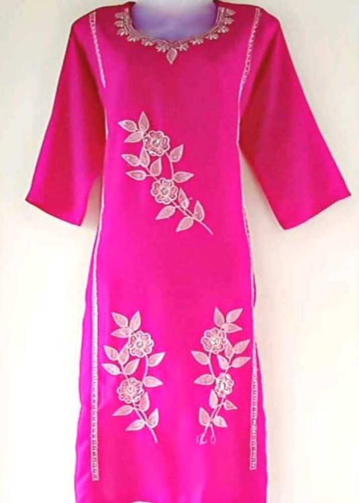 Stylish Tie-Dye Kurta with Sequins
