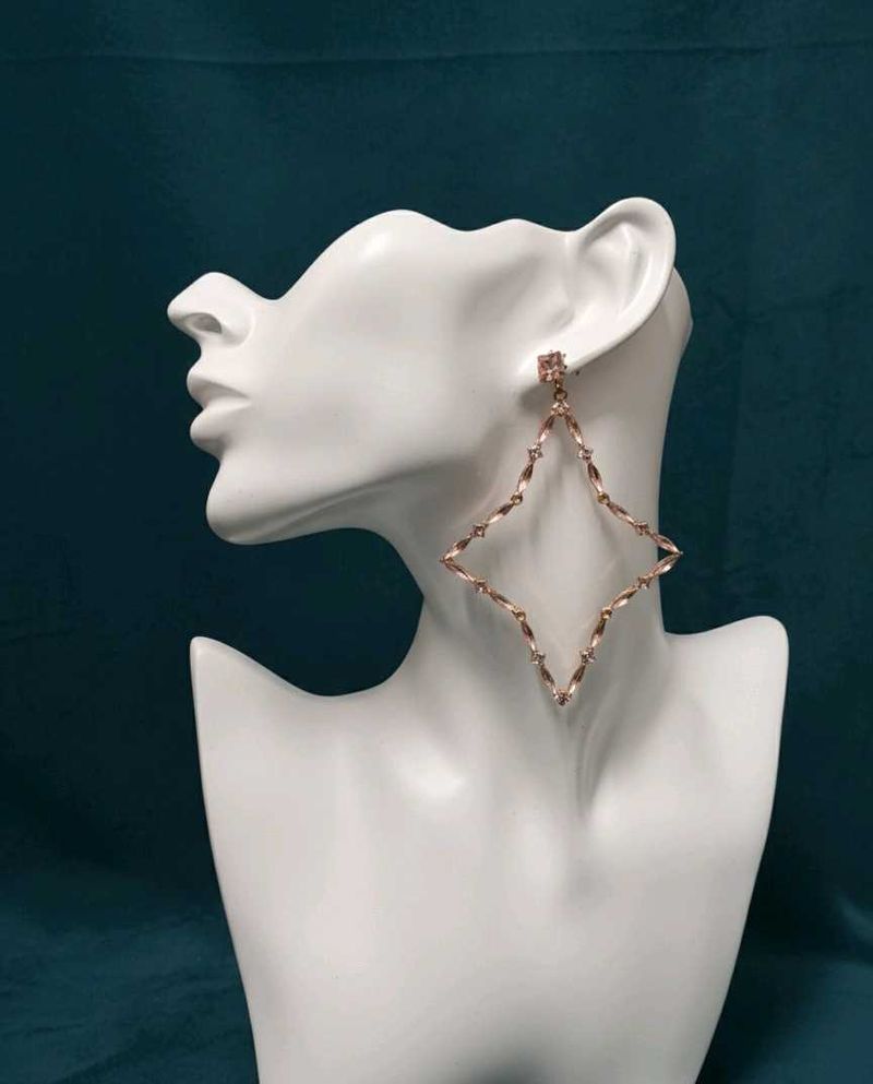 Geometric Statement Earrings