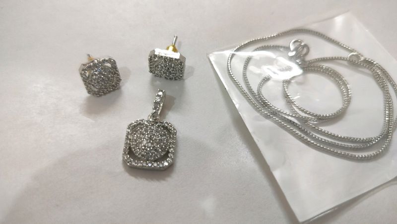Silver Neckpiece