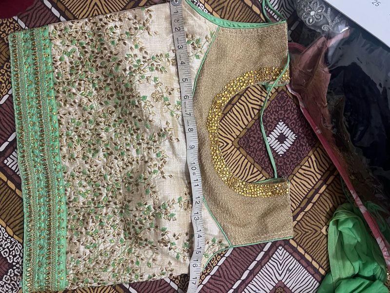 Embroidered Silk Blend Blouse