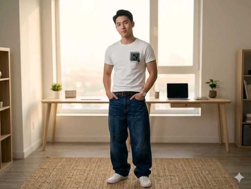 White Graphic T-Shirt