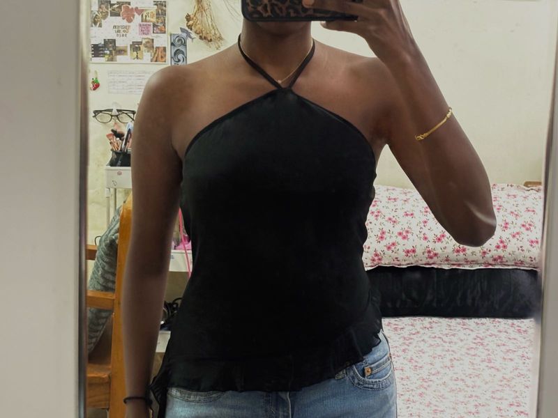 halter tie-up top