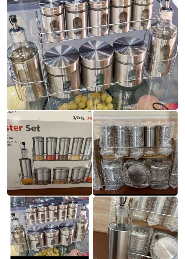 Cutlery, Containers With Stand, Tea Container- 3