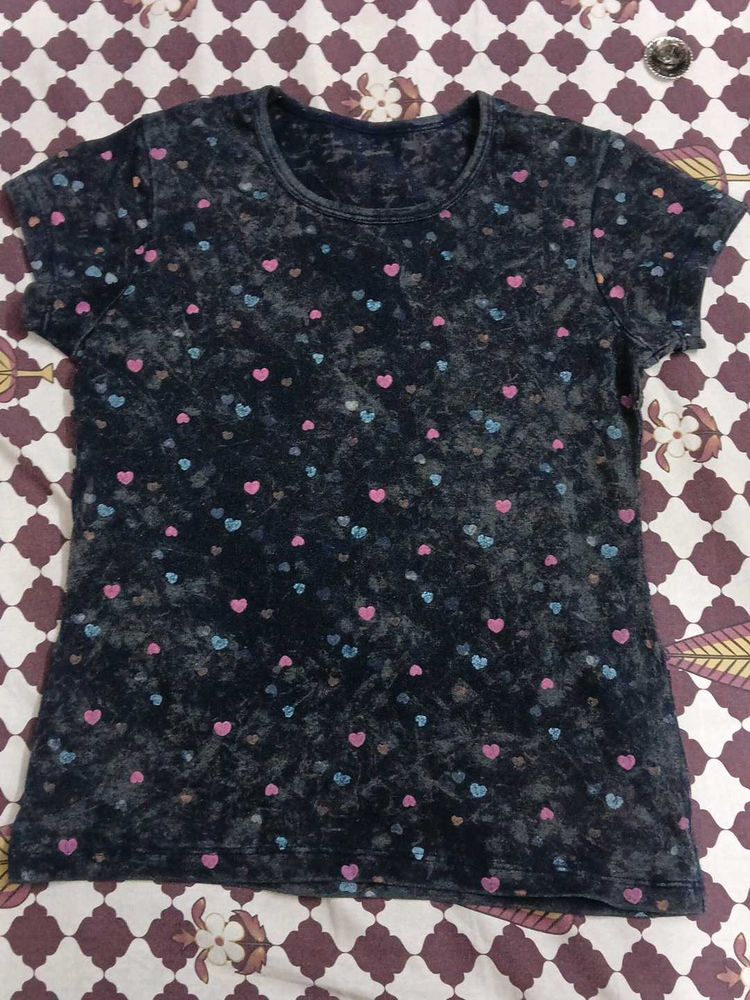 charcoal tshirt for girls