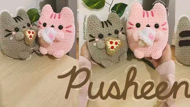 Crochet Pusheen Plush
