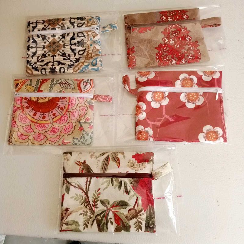 Handmade Designer Utility Pouches / Coin Purse (As