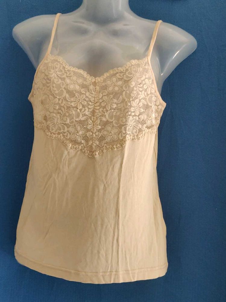 Lace Trim Cami Top