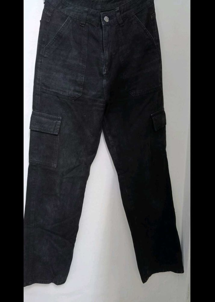 Black Cargo Pants