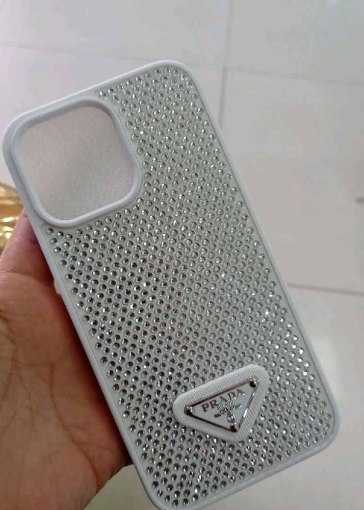iPhone 12 Prada mint green phone case