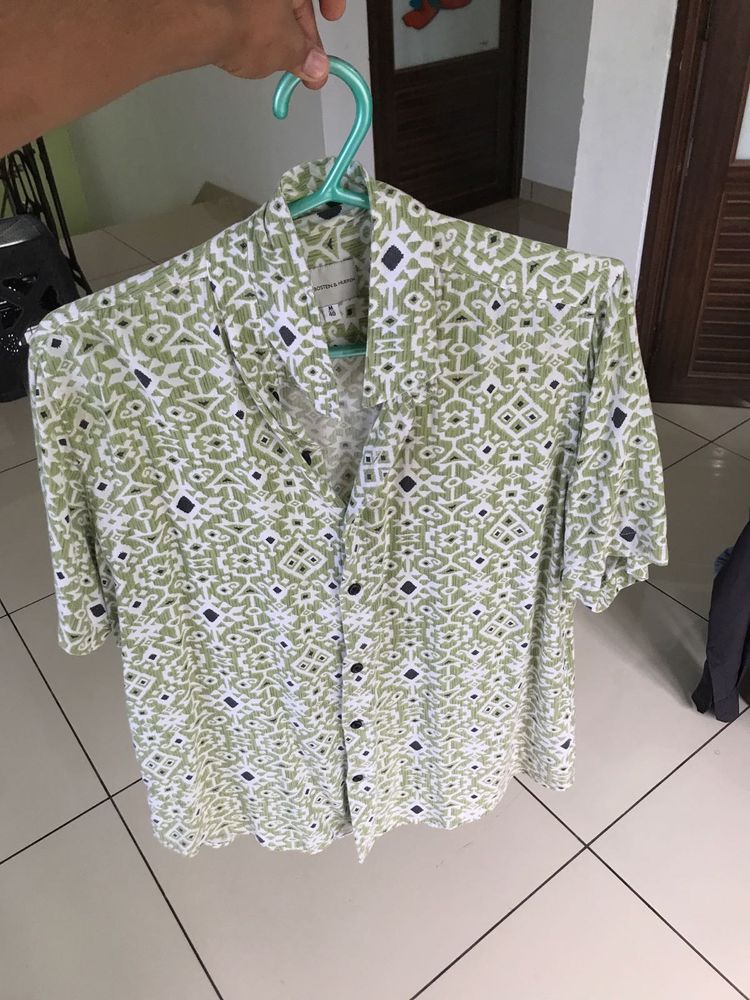Men's Printed Short Sleeve Shirt