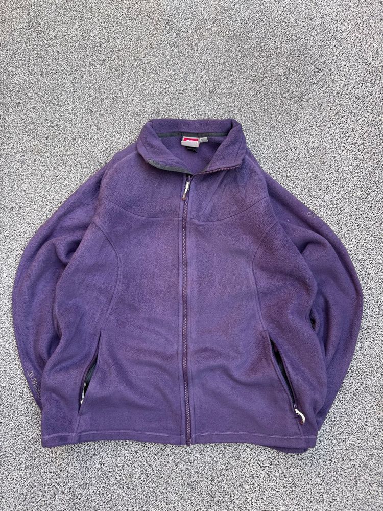 Purple Fleece Zip-Up Jacket