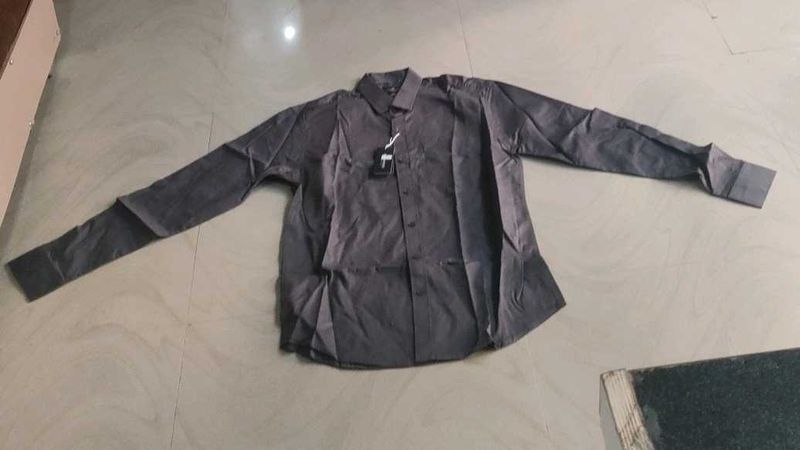 Gray Formal Shirt