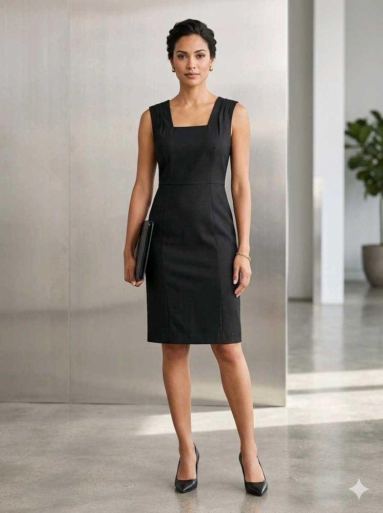 Code by Lifestyle Sleek Black Sleeveless Dress