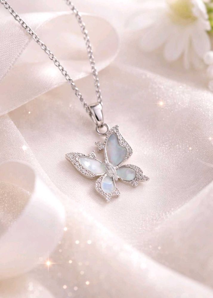 Butterfly Pendant Necklace