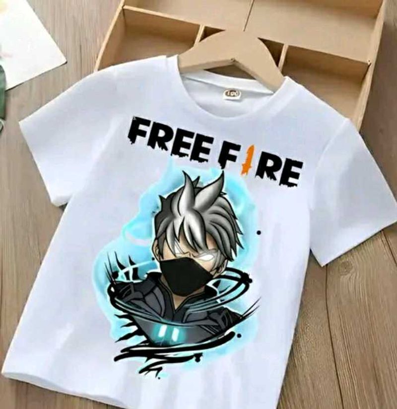 Free Fire T Shirt For Boys &amp; Girls