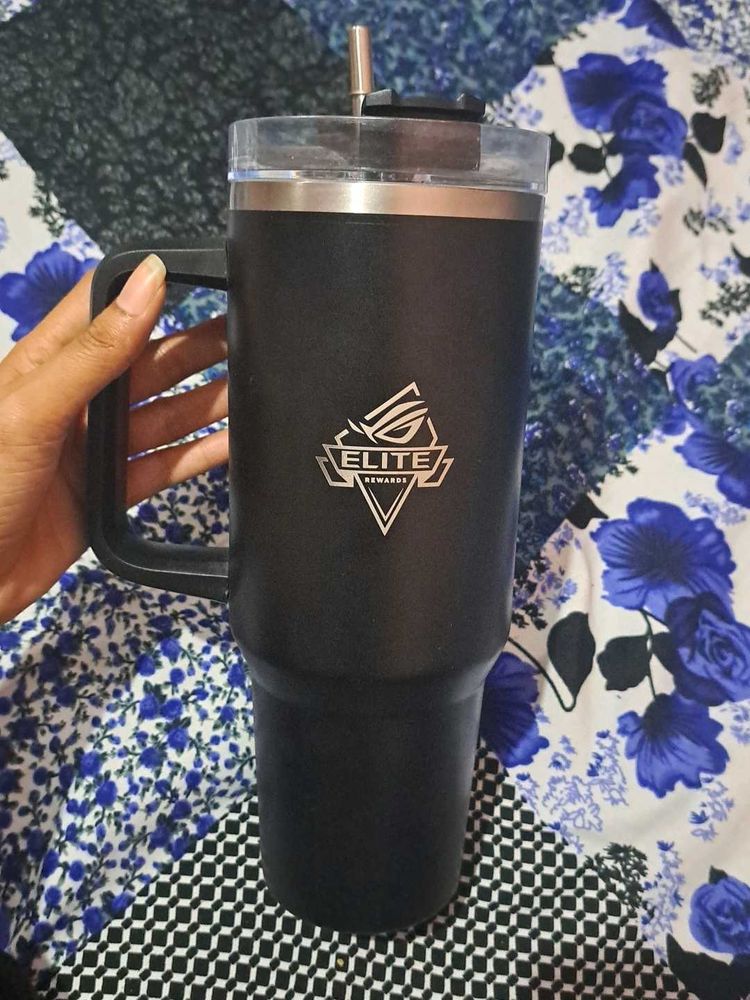Elite Rewards Tumbler with Straw 1L