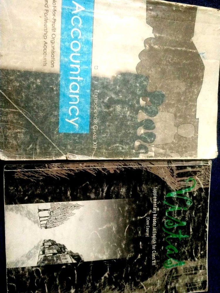 Accountancy &amp; English Textbooks for Class XII
