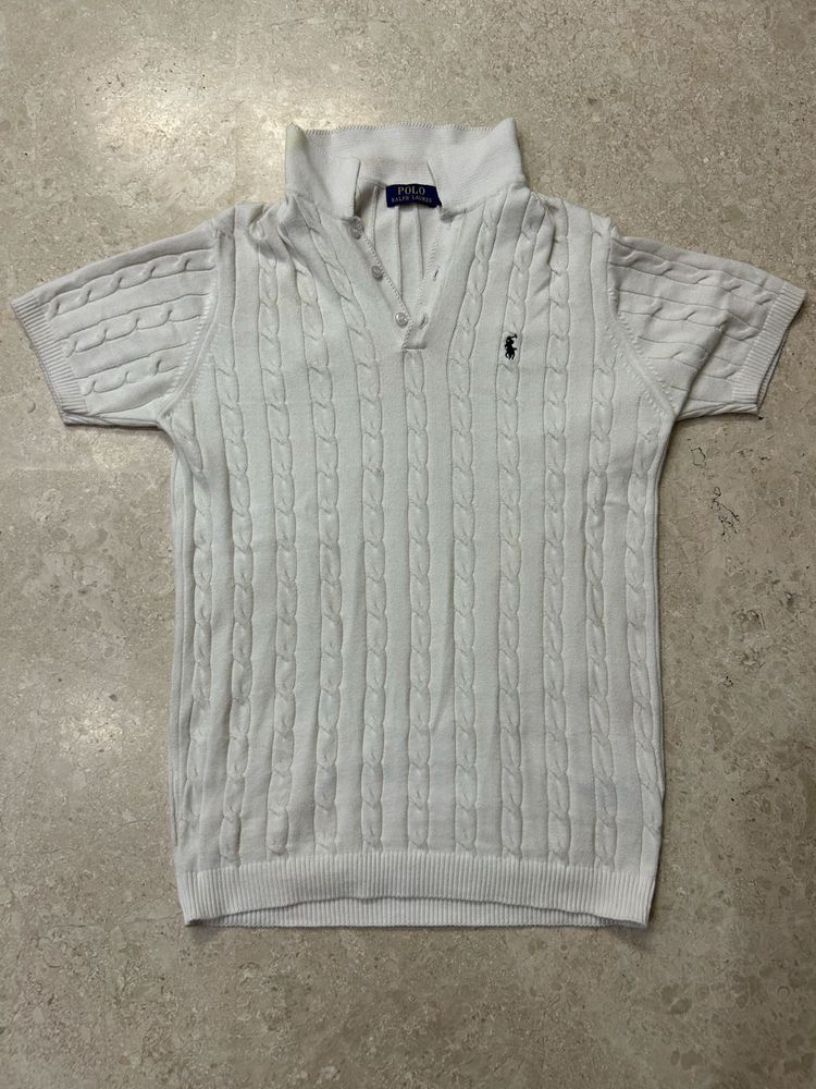 Ralph Lauren Polo Cable Knit Shirt