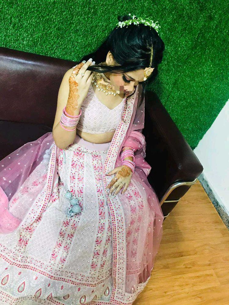 Pink Barbie Flared Hot Sexy Lengha Choli Lehenga