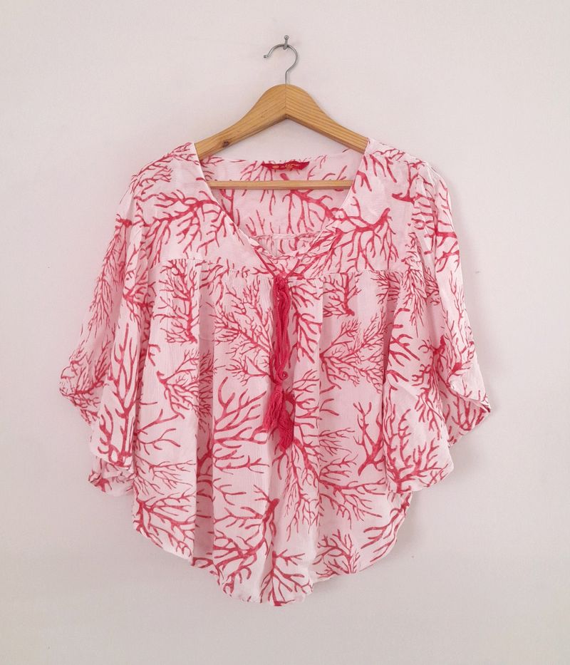 Pink Casual Top (Women's)