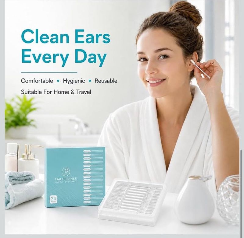 Soft Flexible Ear Swabs - 23 Count