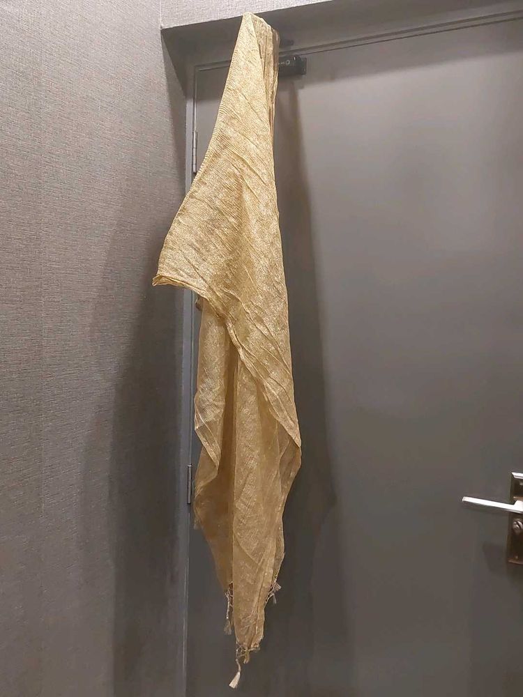 Elegant Golden Dupatta