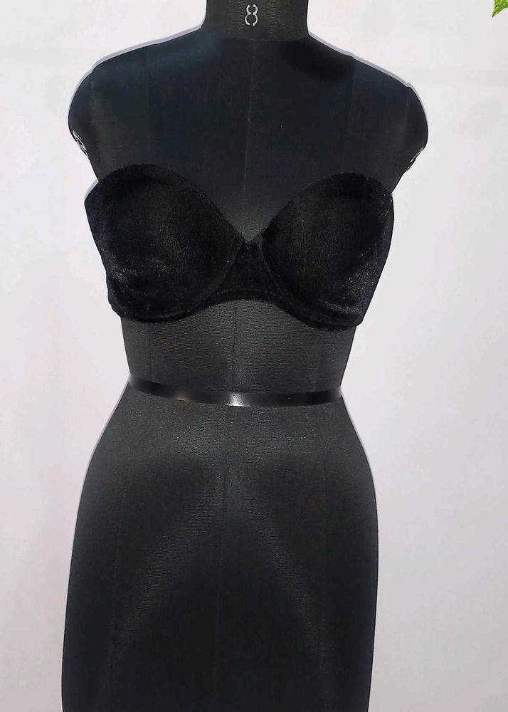 LA VIE EN ROSE Velvet Padded Bra