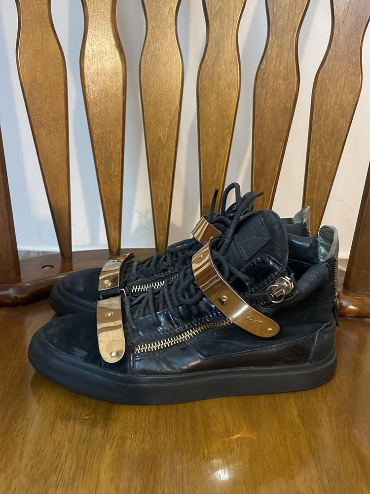 Giuseppe Zanotti Black Sneakers