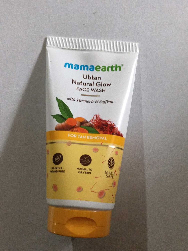 Mamaearth Ubtan Natural Glow Face Wash