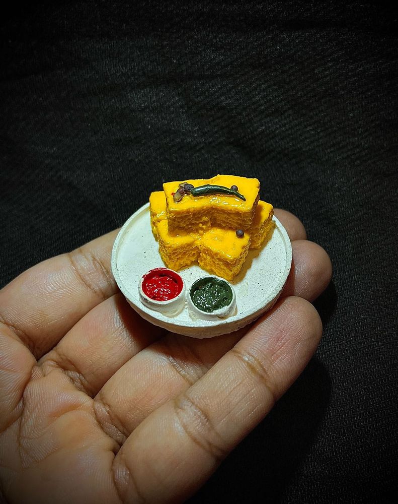 Dhokla Fridge Magnet