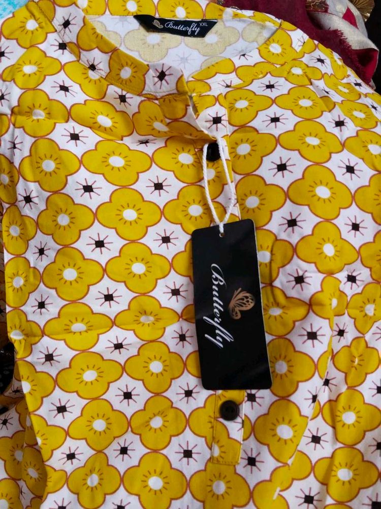 44 Size Xxl Kurtis Offer 3 Butterfly Softline