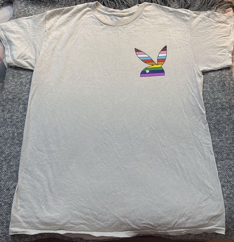 Playboy Rainbow Bunny T-Shirt