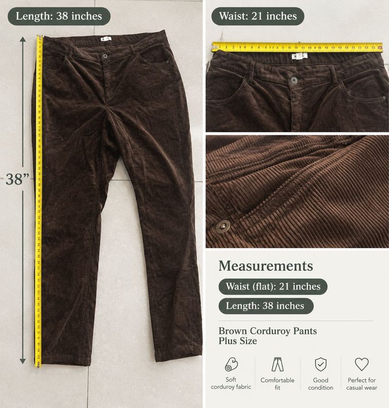 Brown Corduroy Pants
