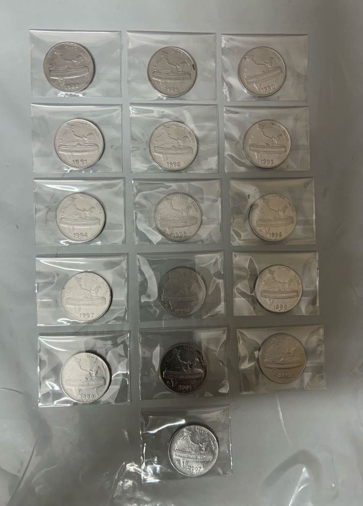 50 Paise 1988 to 2002, 2007 Noida