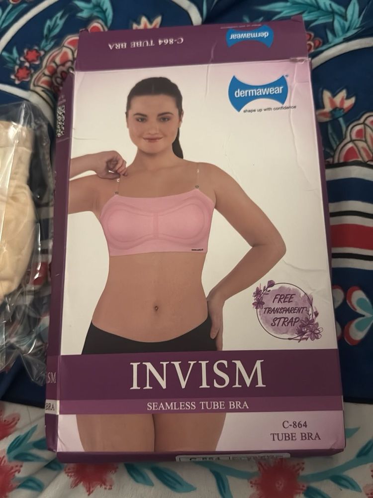 Dermawear Invisim Seamless Tube Bra