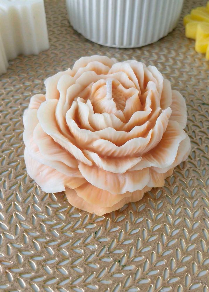 Peony Flower Candle🧡
