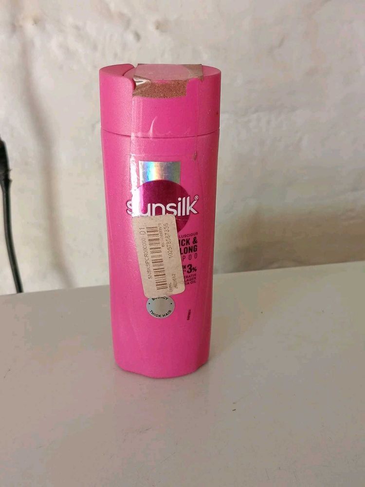 2 bottles - Sunsilk &amp; Dove Shampoo