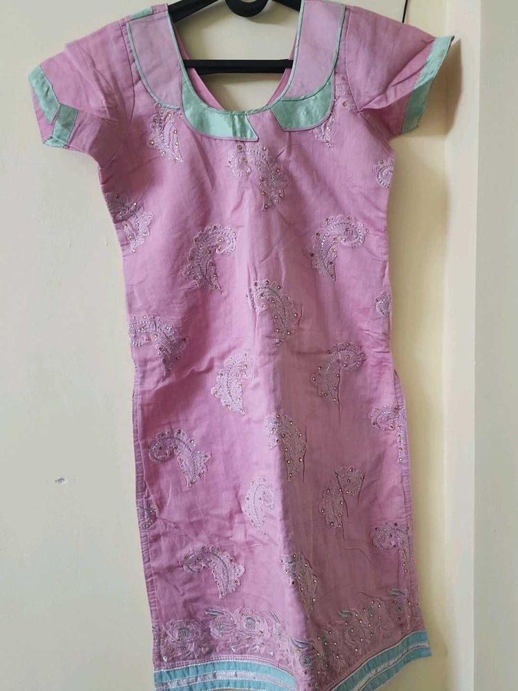 Kurti with dupatta